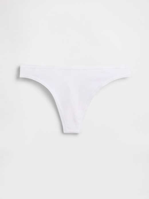 Image number 4 showing, Organic Stretch Cotton Thong