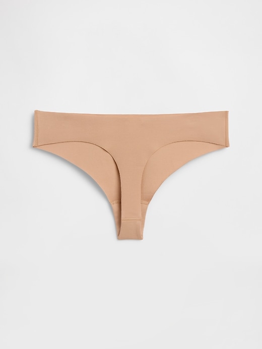 Image number 5 showing, Organic Stretch Cotton No Show Thong