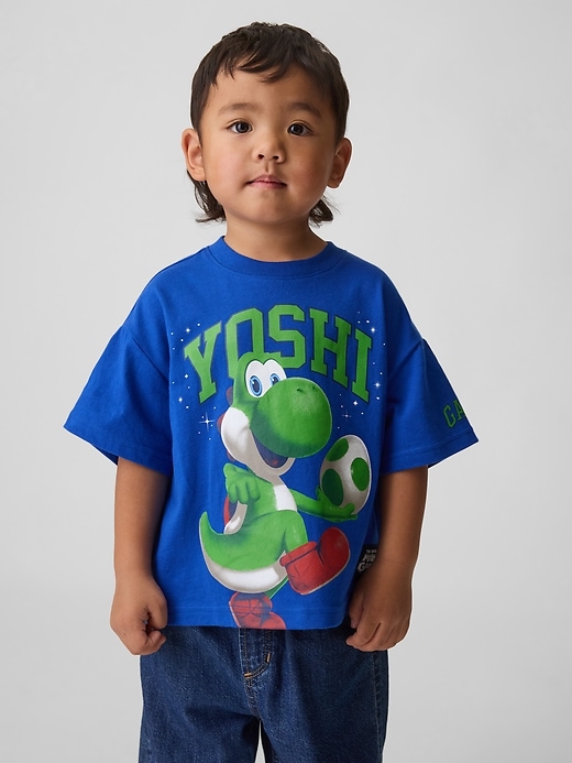 Image number 3 showing, Toddler Super Mario Oversized Graphic T-Shirt