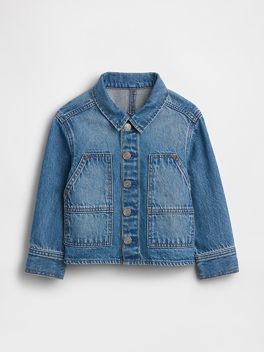 Image number 2 showing, Baby & Toddler Denim Workwear Jacket