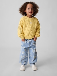 Baby & Toddler Daisy Horseshoe Jeans