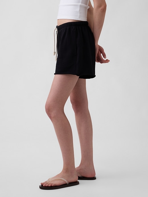 Image number 3 showing, VintageSoft Terry Relaxed Sweat Shorts