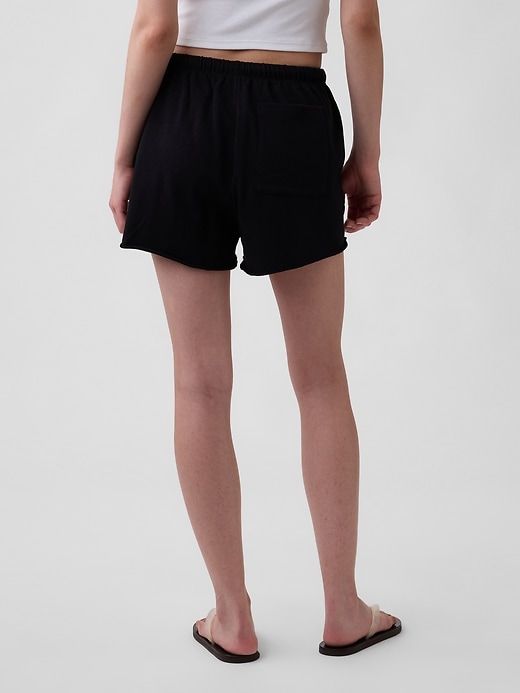 Image number 4 showing, VintageSoft Terry Relaxed Sweat Shorts