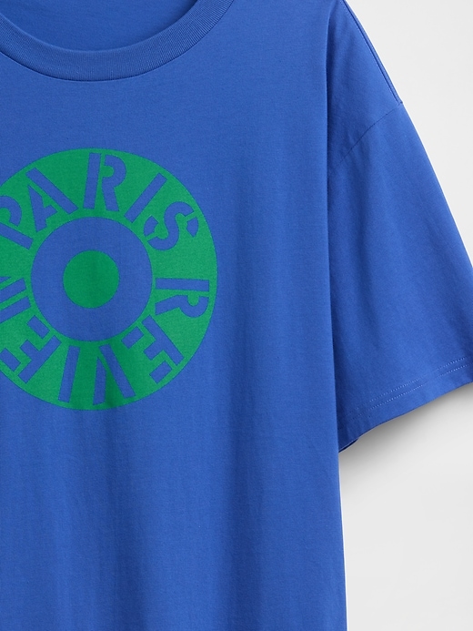 Image number 5 showing, Robert Indiana Oversized Graphic T-Shirt