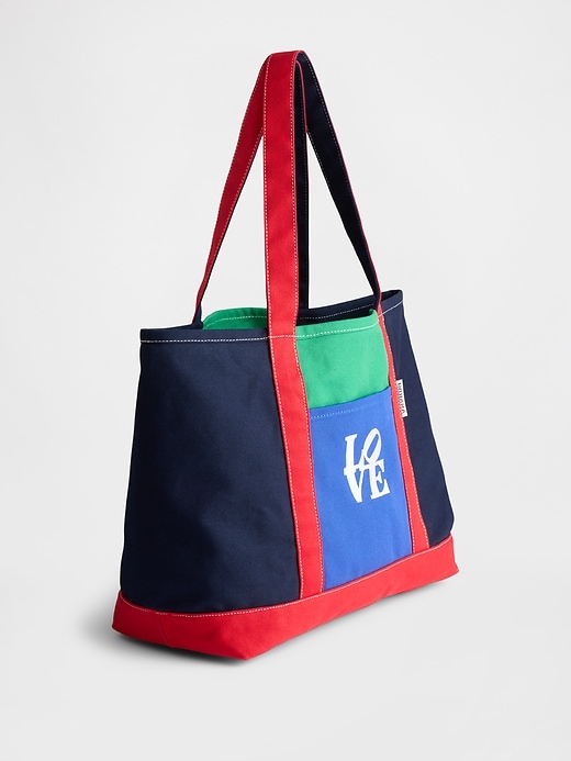 Image number 2 showing, Robert Indiana LOVE Tote Bag