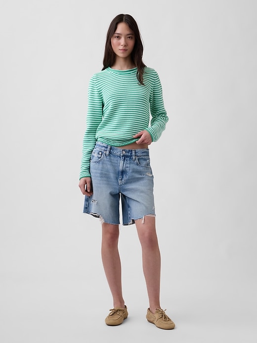 Image number 2 showing, 100% Cotton Rollneck Sweater