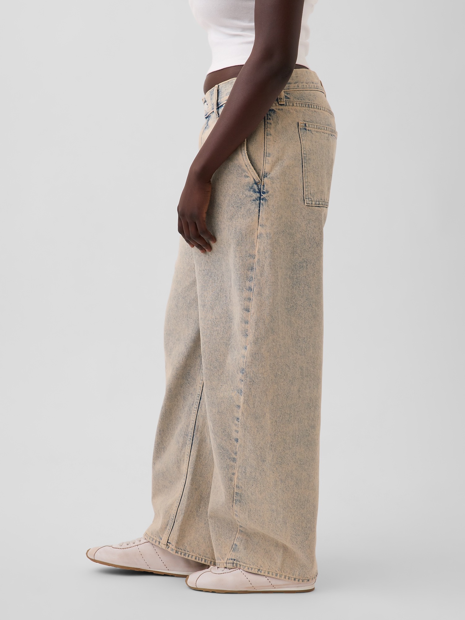 Женские джинсы Gap × HFR Low Rise Baggy Barrel Jeans by Nicole Benefield Portfolio — фото 3