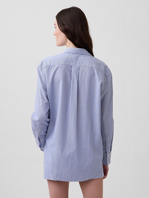 Image number 4 showing, Robert Indiana LOVE Poplin PJ Shirt