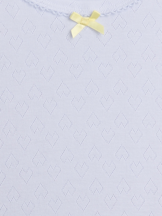 Image number 3 showing, Kids Recycled Pointelle PJ T-Shirt