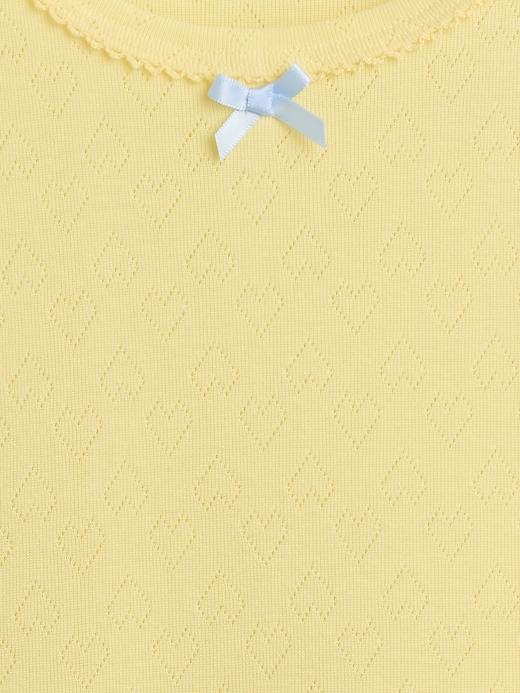 Image number 3 showing, Kids Recycled Pointelle PJ T-Shirt