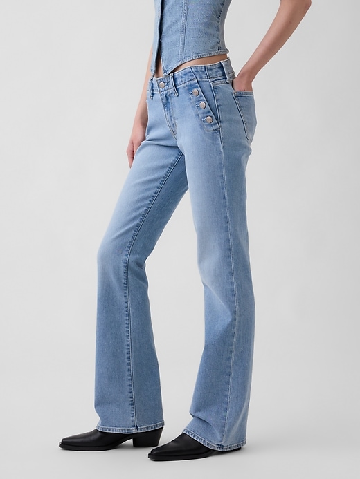 Image number 3 showing, Low Rise Long & Lean Sailor Jeans