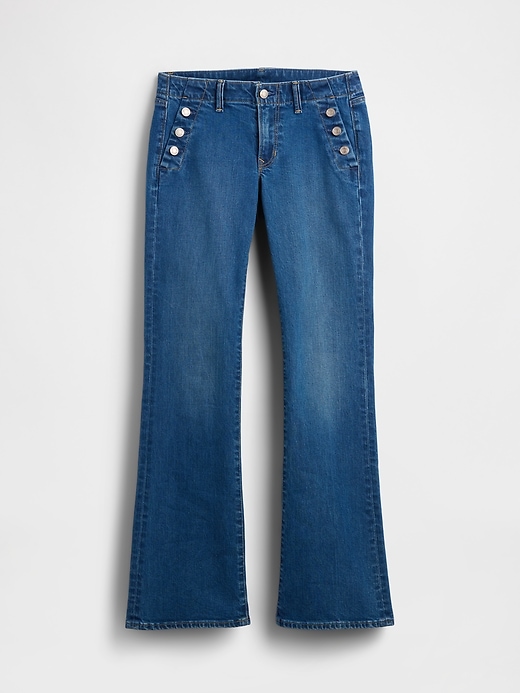 Image number 5 showing, Low Rise Long & Lean Sailor Jeans