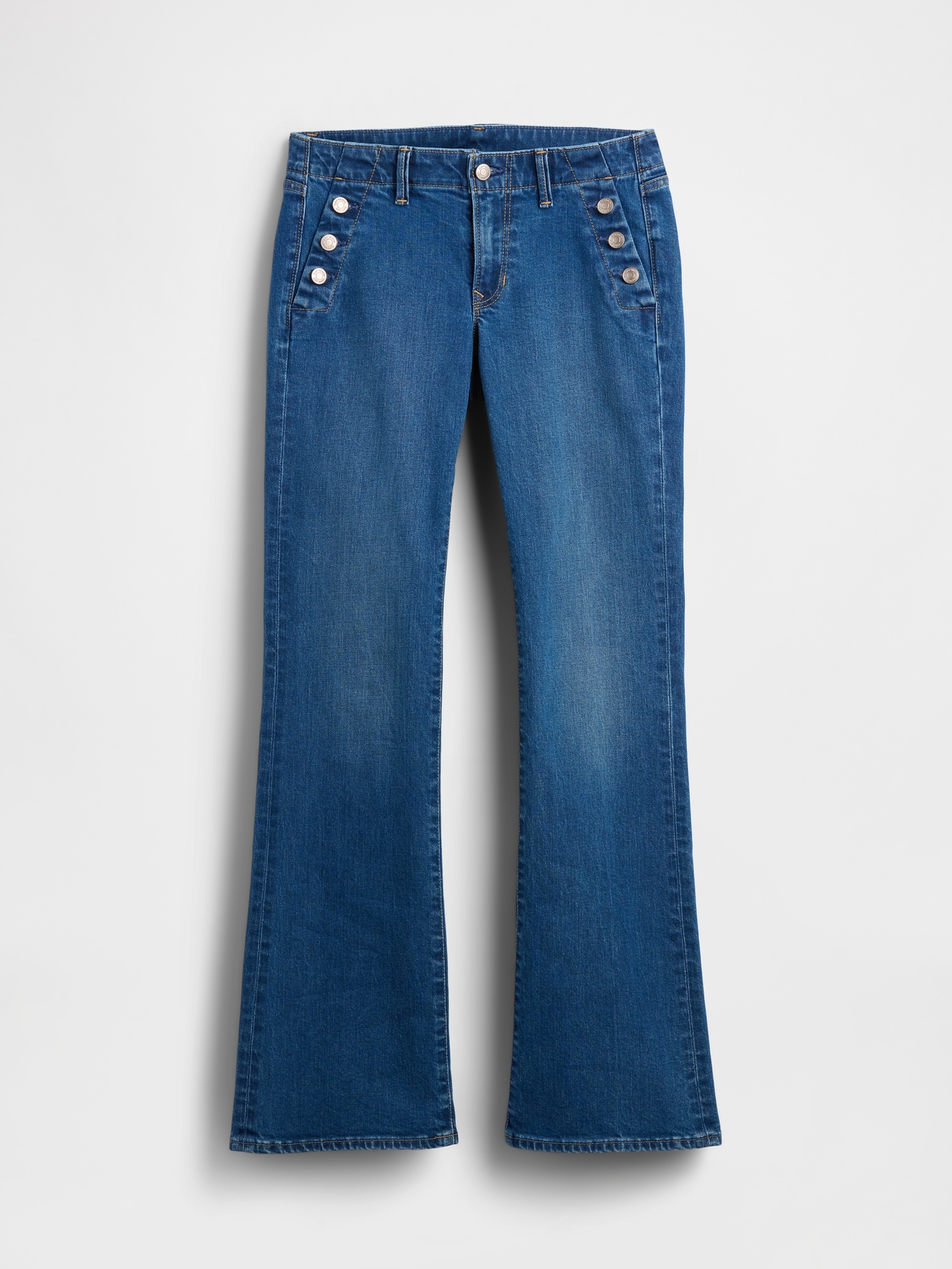 Low Rise Long & Lean Sailor Jeans