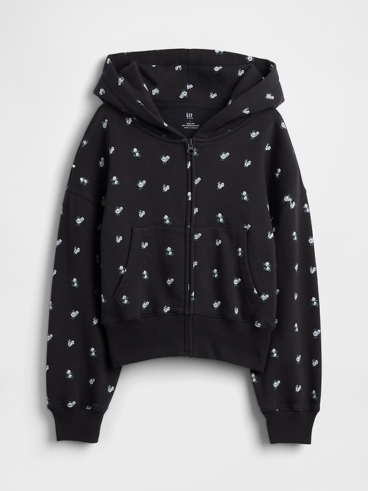 Image number 1 showing, Kids VintageSoft Oversized Logo Zip Hoodie