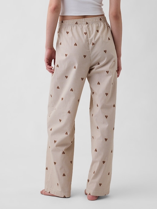 Image number 4 showing, Poplin PJ Pants