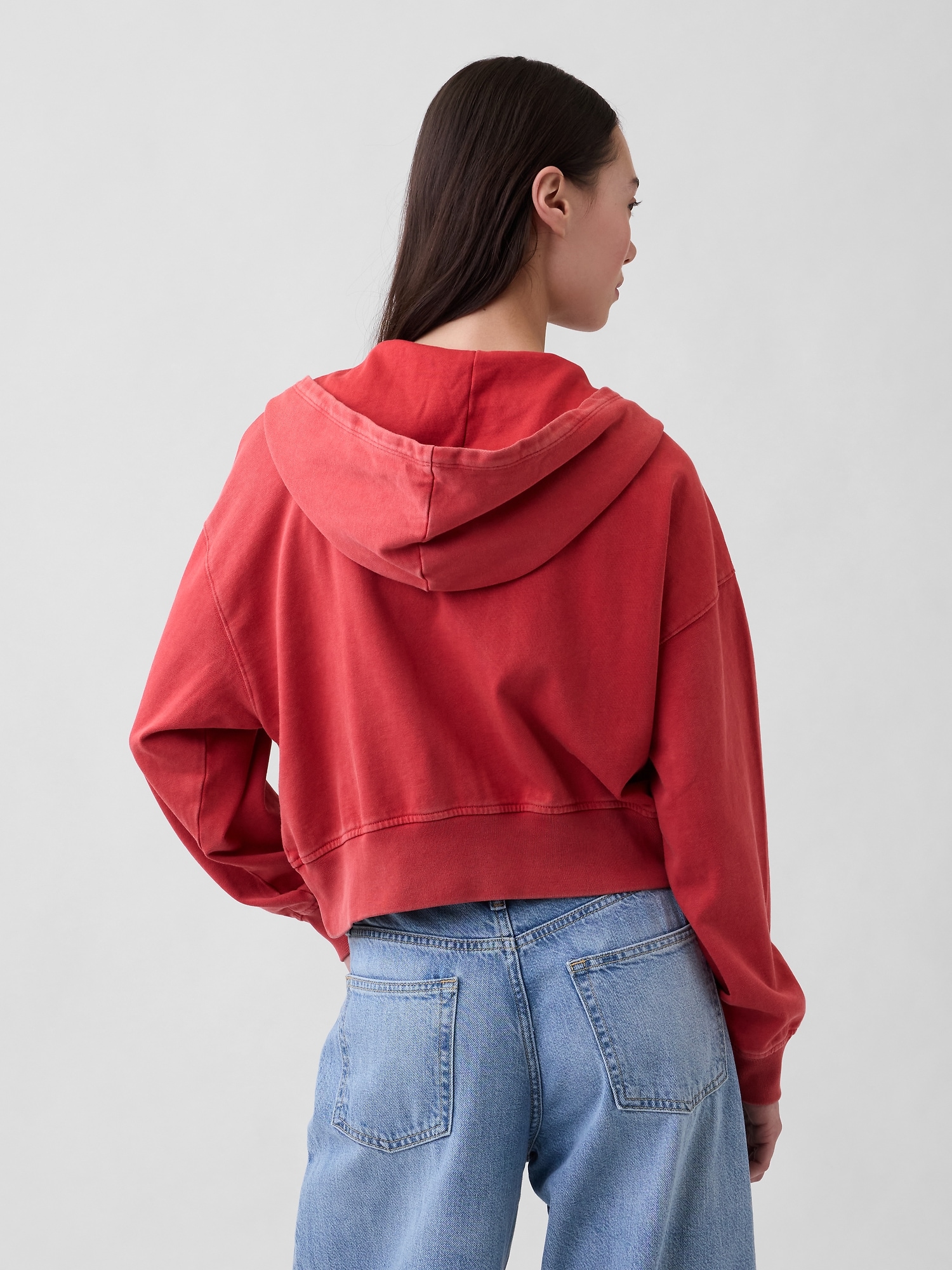 VintageSoft Terry Zip Hoodie