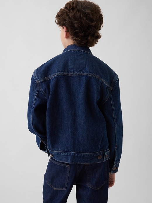 Image number 3 showing, Kids Icon Denim Jacket