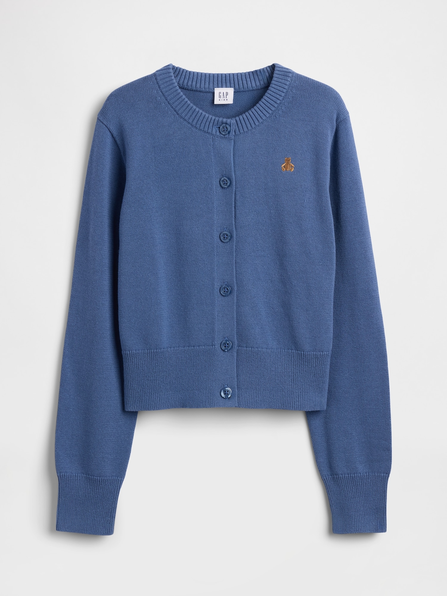 Kids Relaxed Crop Cardigan