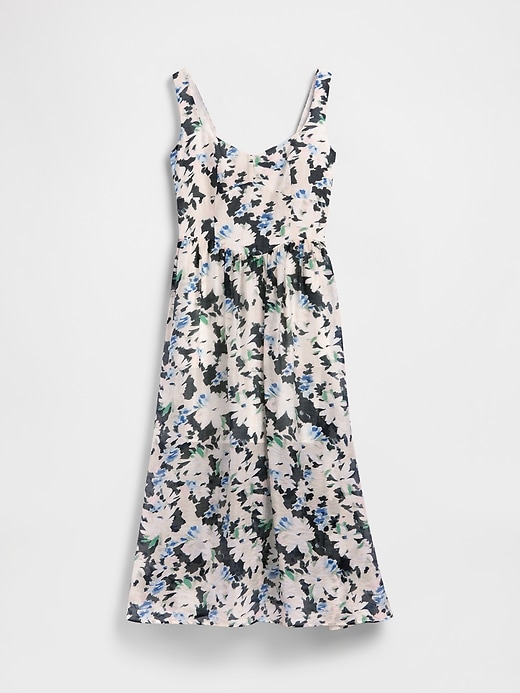 Image number 5 showing, Seamed Drop-Waist Maxi Dress