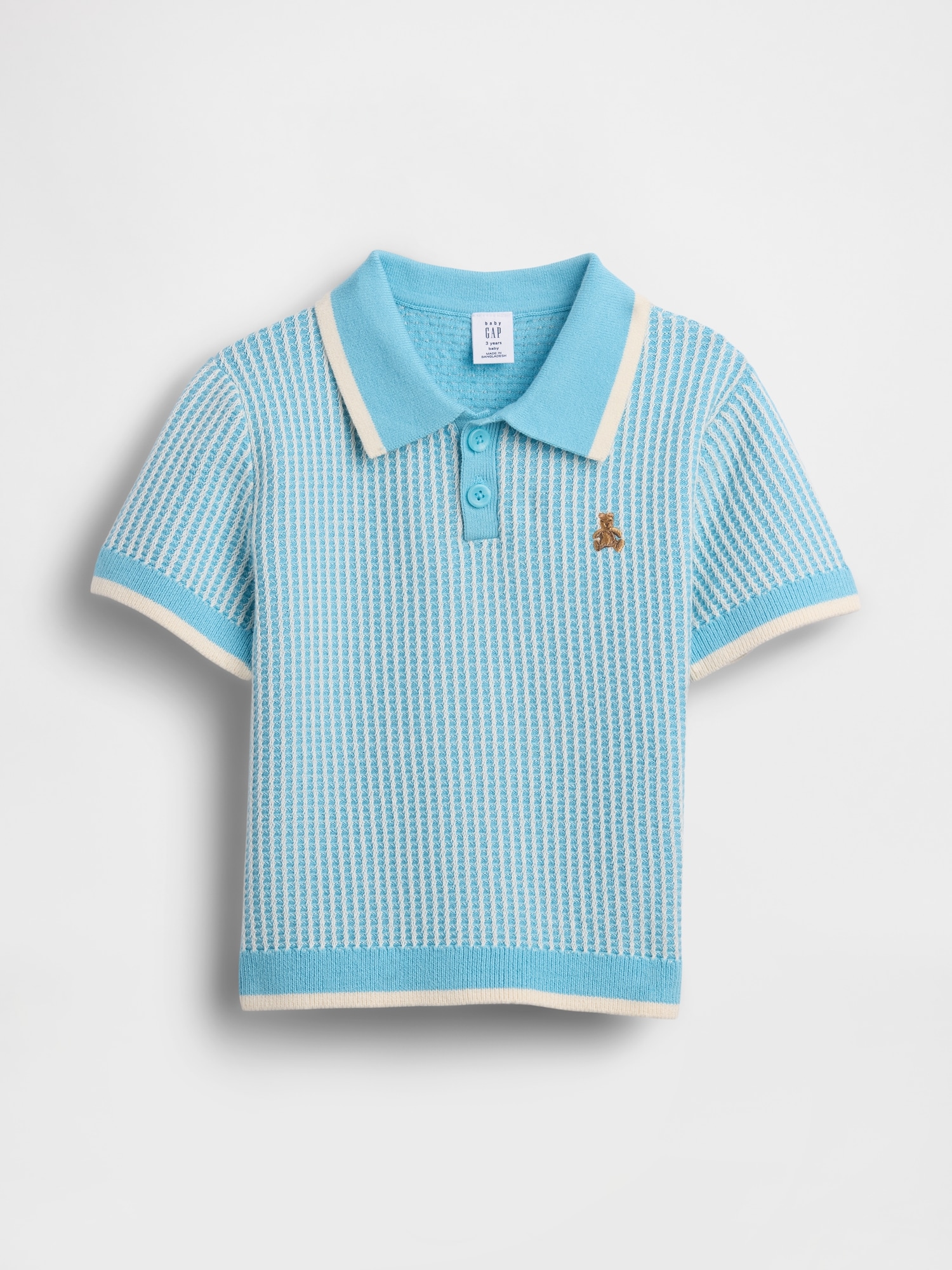 Baby & Toddler Textured Sweater Polo