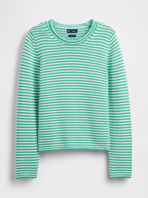 Image number 5 showing, 100% Cotton Rollneck Sweater