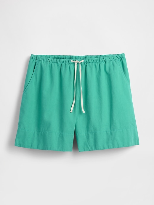 Image number 5 showing, Linen-Blend Easy Shorts