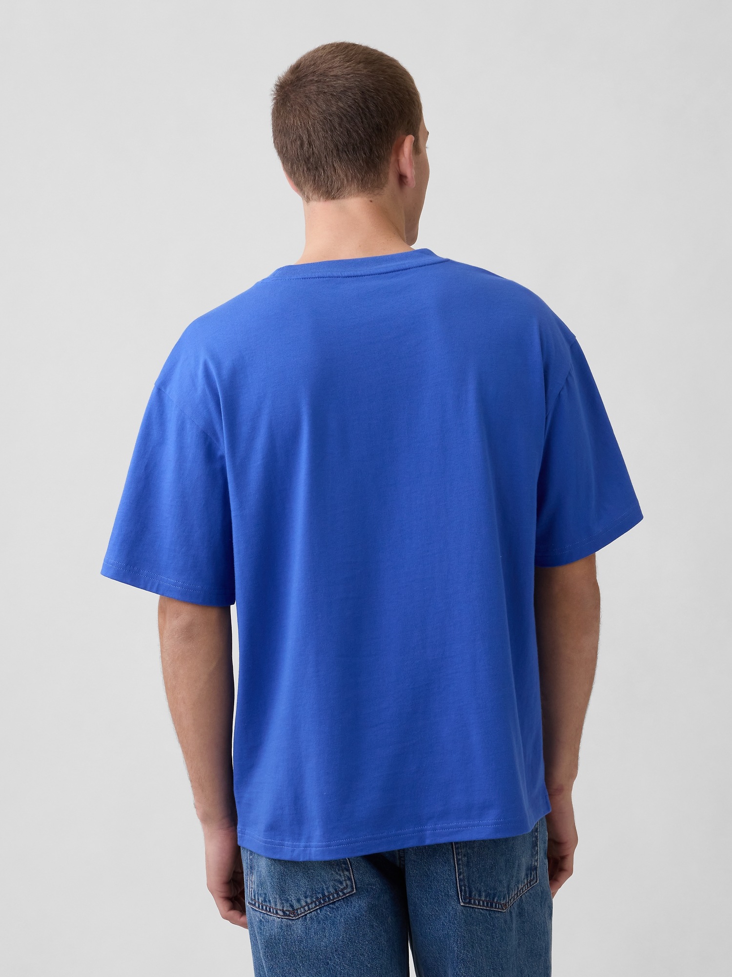 Мужские футболки Gap Robert Indiana Oversized Graphic T-Shirt — фото 3