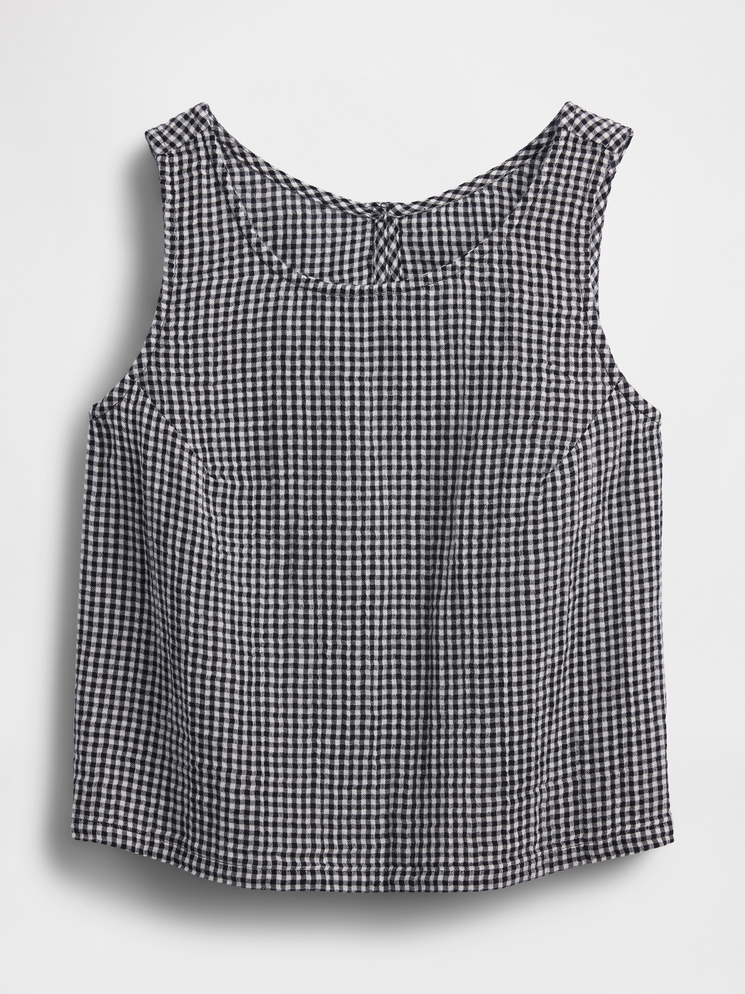 Cotton Gauze Racer Shell Tank Top | Gap