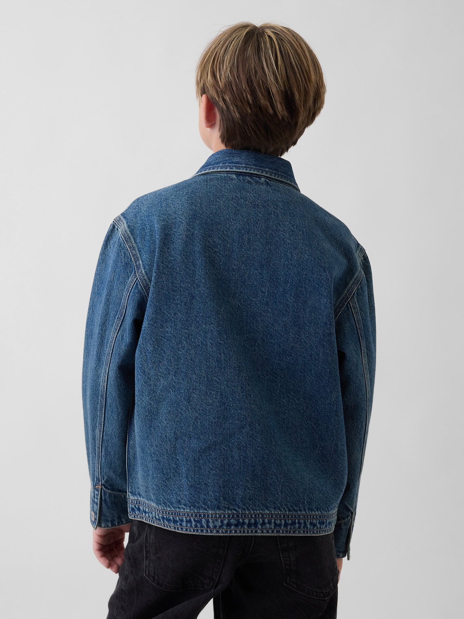 Kids Denim Chore Jacket