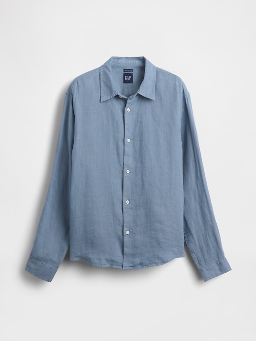 Image number 2 showing, 100% Linen Relaxed Shirt