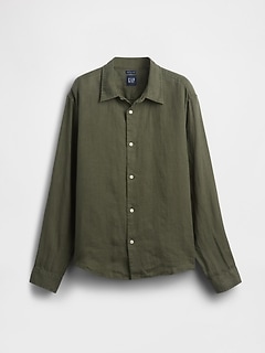 100% Linen Relaxed Shirt