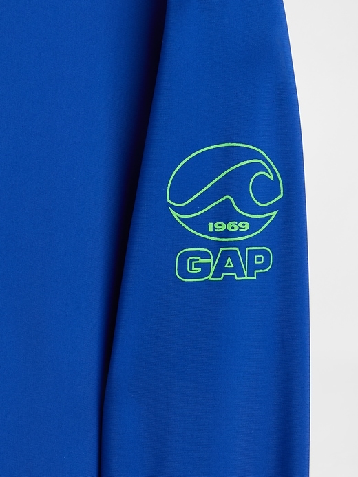 Image number 3 showing, Kids Logo Rash Guard