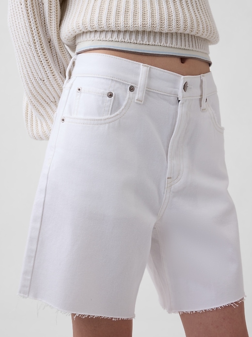 Image number 6 showing, Mid Rise UltraSoft Loose Bermuda Shorts