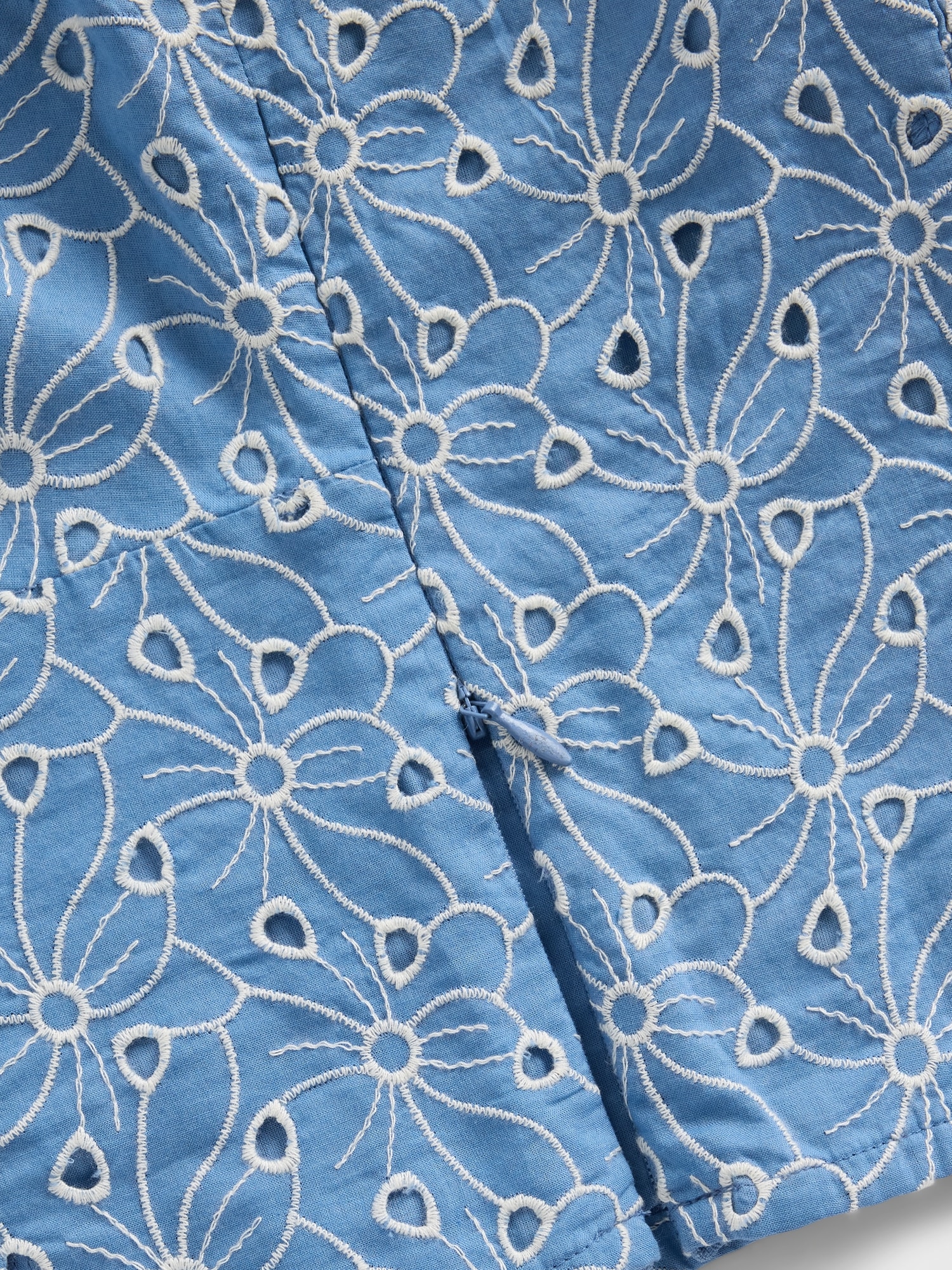 Eyelet Crop Bustier Top