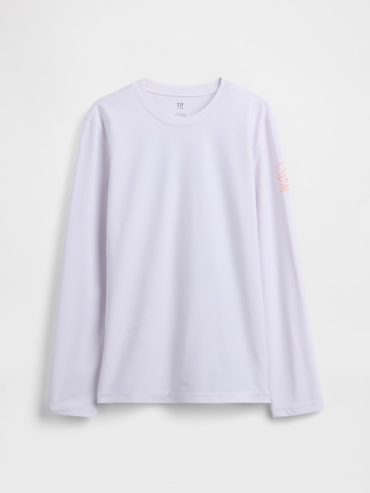 Image number 1 showing, Kids Logo Rash Guard