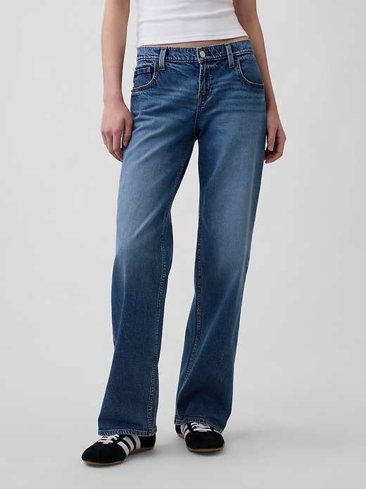 Image number 2 showing, Extra Low Rise '90s Loose Jeans