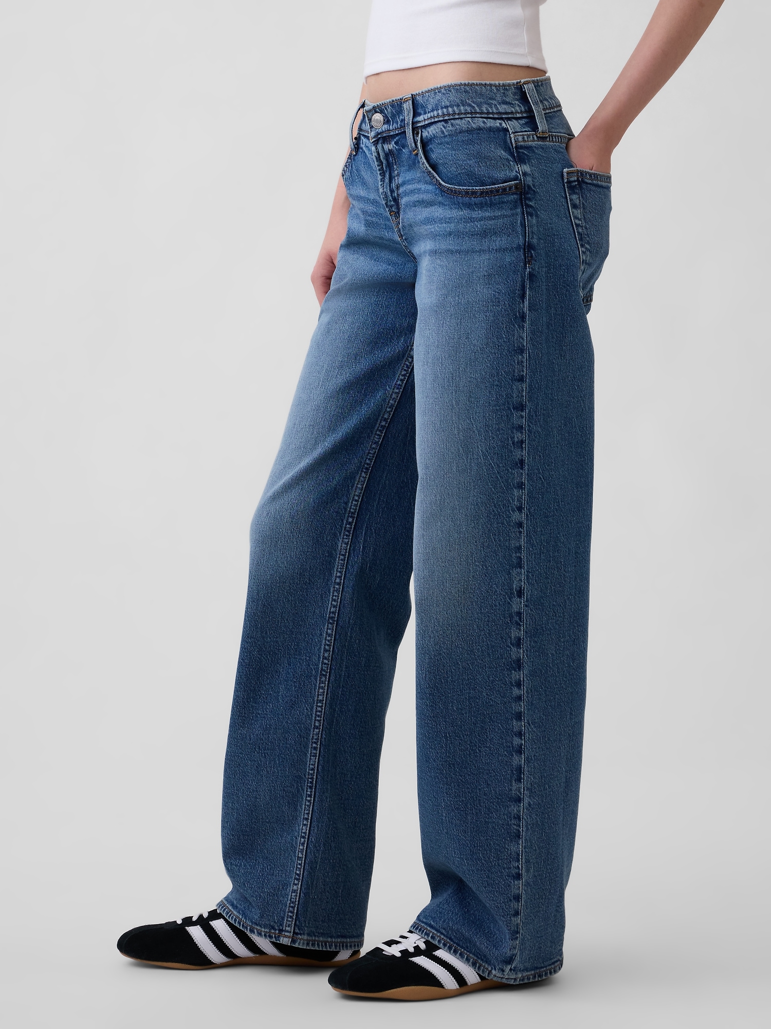 Женские джинсы Gap Extra Low Rise '90s Loose Jeans — фото 3