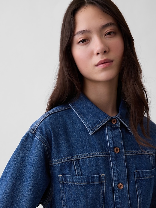 Image number 4 showing, UltraSoft Denim Pocket Shirt