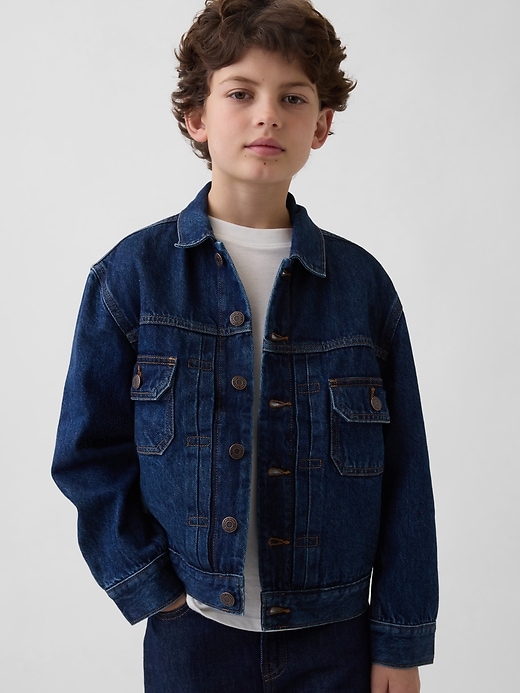 Image number 1 showing, Kids Icon Denim Jacket