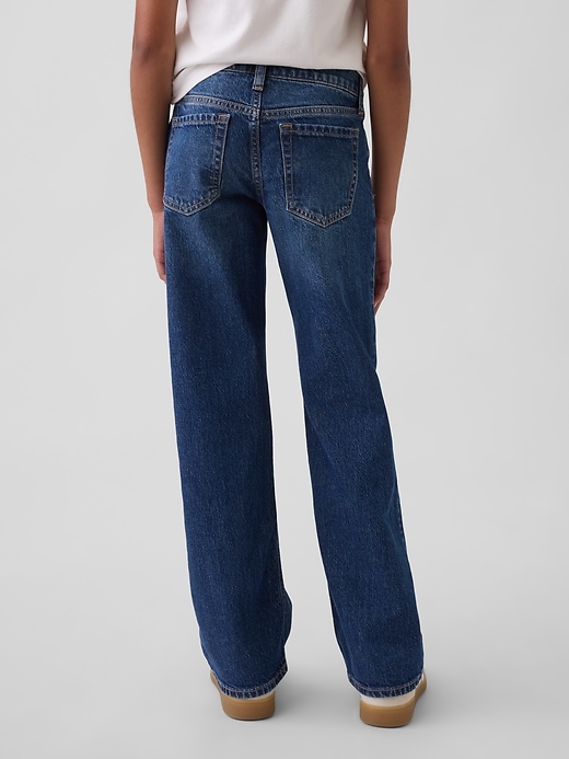 Image number 4 showing, Kids Low Rise Straight Jeans