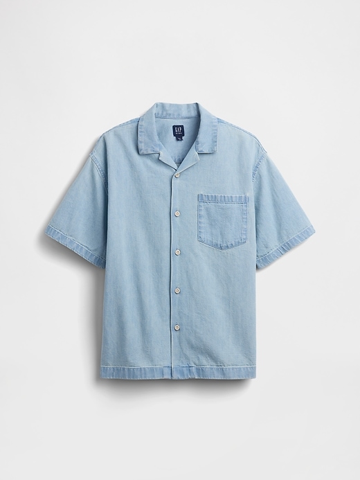 Image number 2 showing, Kids Denim Relaxed Shirt
