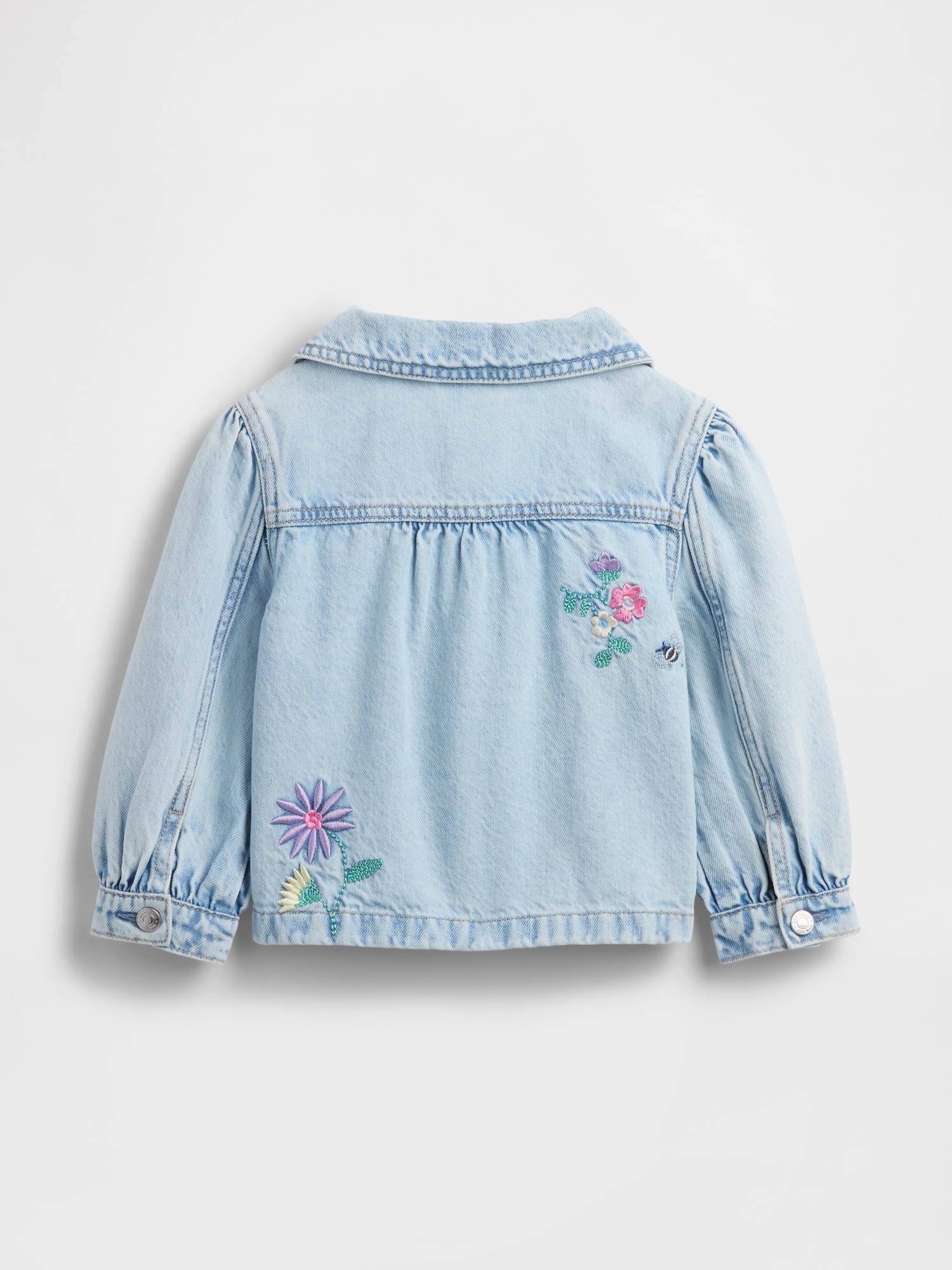 Baby & Toddler Denim Embroidered Chore Jacket