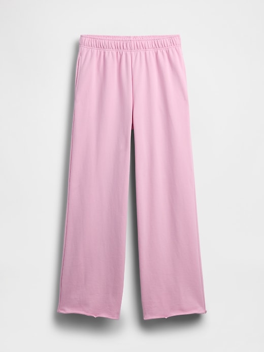Image number 6 showing, VintageSoft Terry Wide-Leg Sweatpants
