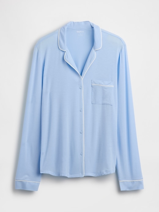 Image number 6 showing, Softest Modal PJ Shirt