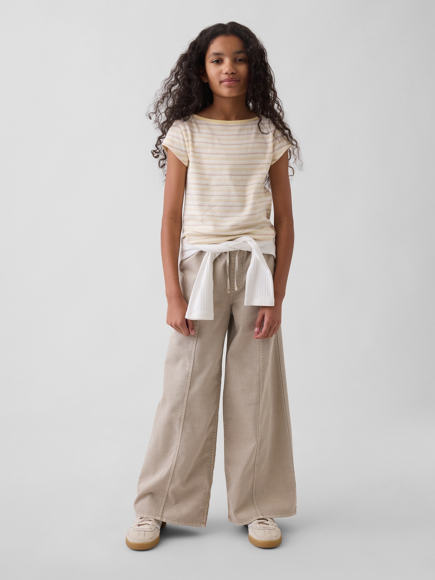 Детские брюки Gap Kids Twill Baggy Pants