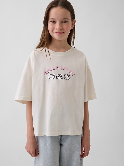 Image number 1 showing, Kids Sanrio Oversized Graphic T-Shirt