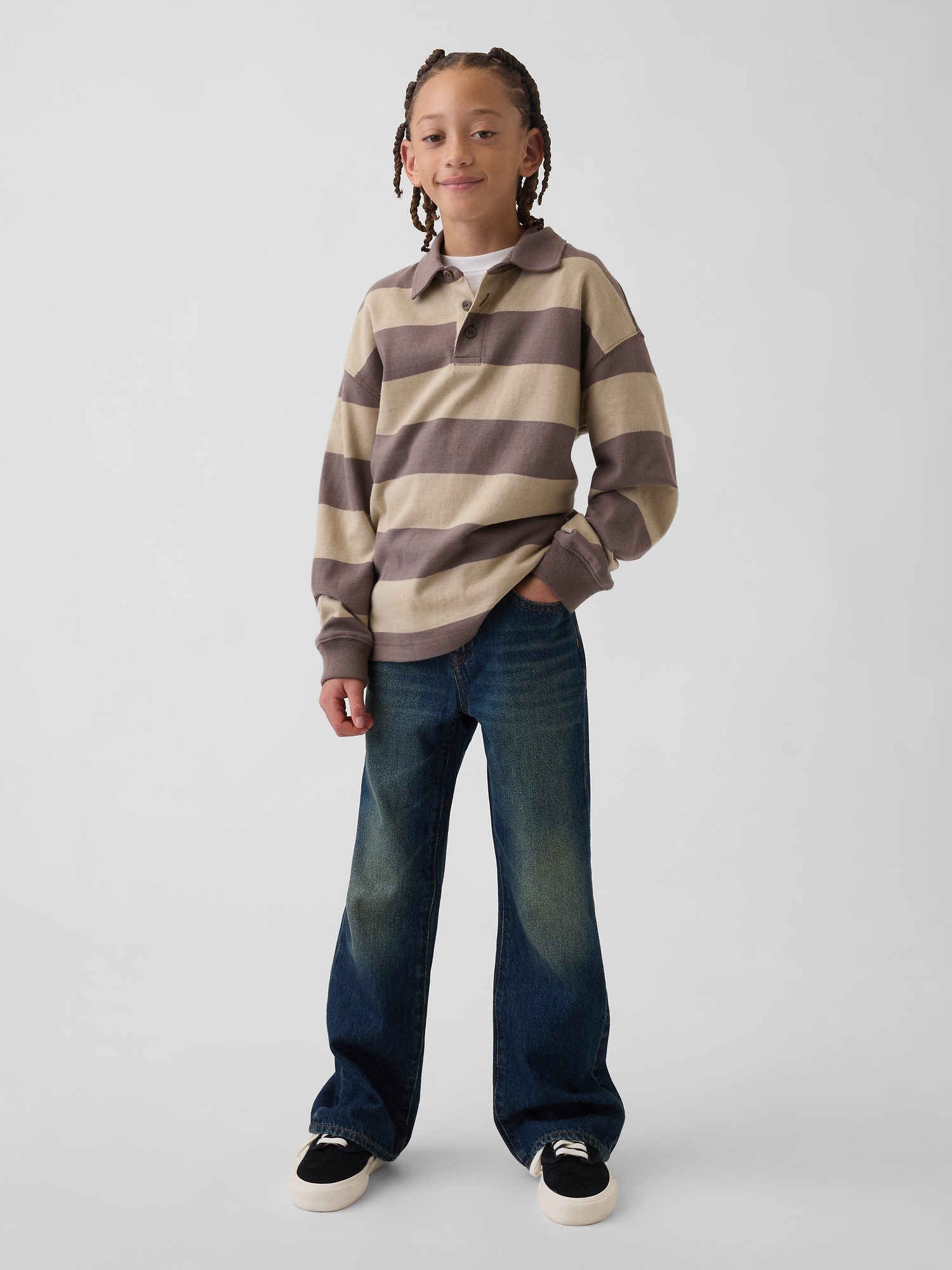 Детские джинсы Gap Kids Relaxed Boot Jeans