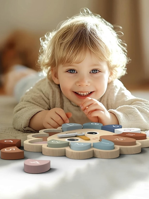 Image number 2 showing, Hedgehog Clock Game Toddler Toy