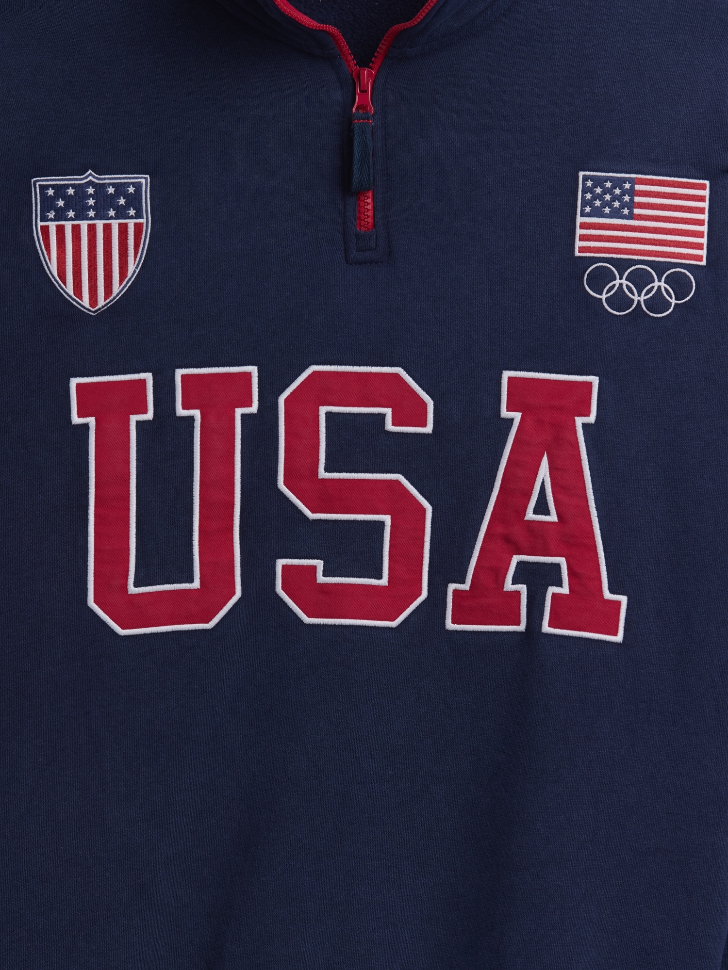 Adult Team USA Heavyweight Quarter-Zip Pullover