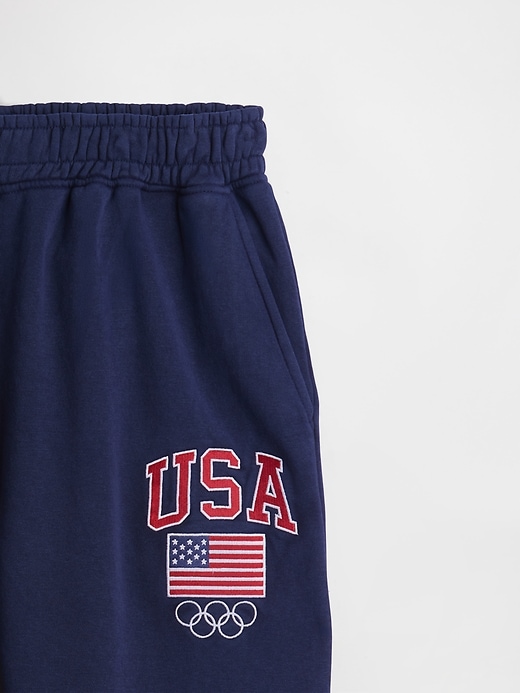 Image number 7 showing, Adult Team USA Heavyweight Sweatpants
